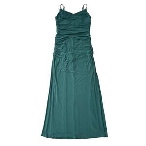 Celebrate DB studio bridesmaid green formal maxi dress - size 8